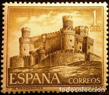 Sellos: SELLOS DE ESPA&Ntilde;A DE 1966. Castillos de Espa&ntilde;a - Foto 7