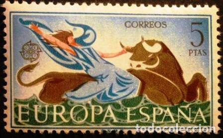 Sellos: SELLOS DE ESPA&Ntilde;A DE 1966. Europa-CEPT - Foto 2