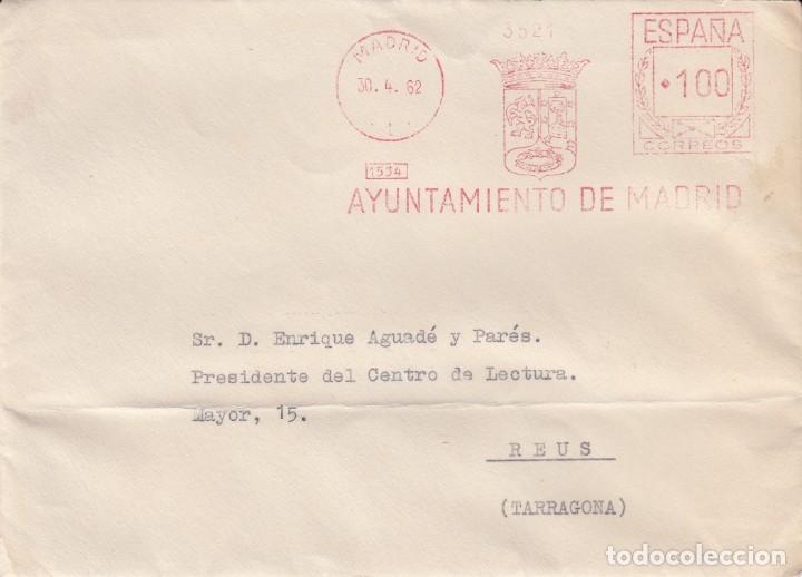 Sellos: FRANQUEO MEC&Aacute;NICO AYUNTAMIENTO DE MADRID - Foto 1