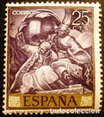 Sellos: SELLOS DE ESPA&Ntilde;A DE 1966. Jos&eacute; M.&ordf; Sert - Foto 1