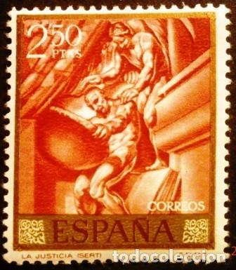 Sellos: SELLOS DE ESPA&Ntilde;A DE 1966. Jos&eacute; M.&ordf; Sert - Foto 7