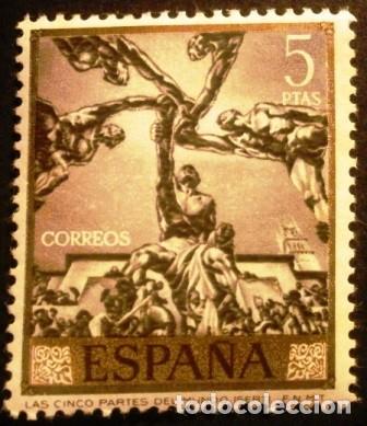 Sellos: SELLOS DE ESPA&Ntilde;A DE 1966. Jos&eacute; M.&ordf; Sert - Foto 9