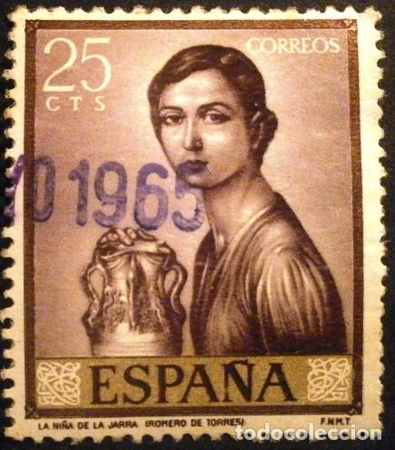 Sellos: SELLOS DE ESPA&Ntilde;A DE 1965. Romero de Torres - Foto 1