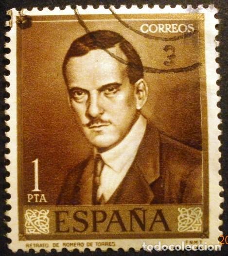 Sellos: SELLOS DE ESPA&Ntilde;A DE 1965. Romero de Torres - Foto 2