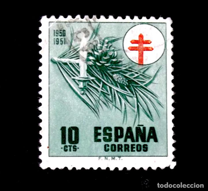 Sellos: 1085, SELLO USADO. PRO TUBERCULOSOS. - Foto 1