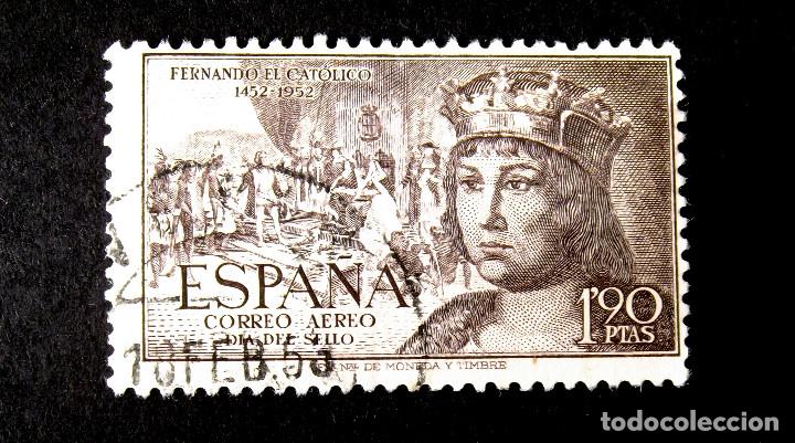 Sellos: 1114, SELLO USADO. FERNANDO. - Foto 1