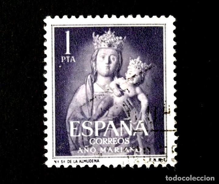 Sellos: 1139, SELLO USADO. A&Ntilde;O MARIANO. - Foto 1