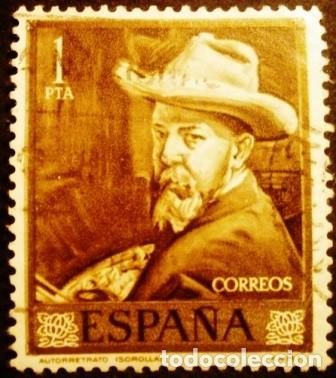 Sellos: SELLOS DE ESPA&Ntilde;A DE 1964. Joaqu&iacute;n Sorolla - Foto 5