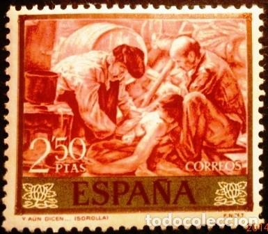 Sellos: SELLOS DE ESPA&Ntilde;A DE 1964. Joaqu&iacute;n Sorolla - Foto 7