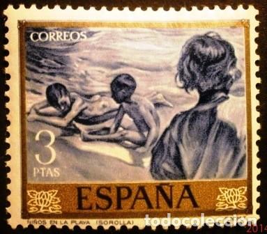 Sellos: SELLOS DE ESPA&Ntilde;A DE 1964. Joaqu&iacute;n Sorolla - Foto 8
