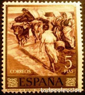 Sellos: SELLOS DE ESPA&Ntilde;A DE 1964. Joaqu&iacute;n Sorolla - Foto 9