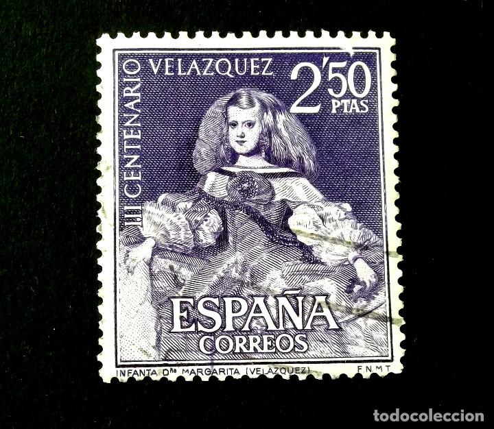 Sellos: 1342, SELLO USADO. VEL&Aacute;ZQUEZ. - Foto 1