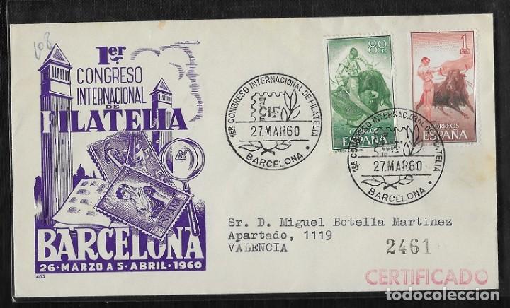 Sellos: 1960.- BARCELONA A VALENCIA - Foto 1