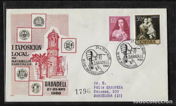 Sellos: 1960.- SABADELL A BARCELONA - Foto 1