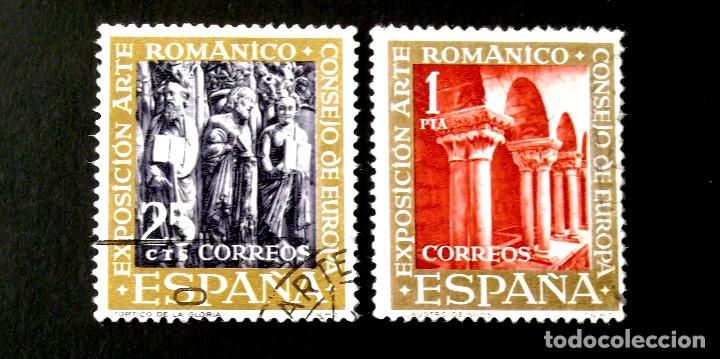 Sellos: 1365 Y 1366, USADOS. ROM&Aacute;NICO. - Foto 1