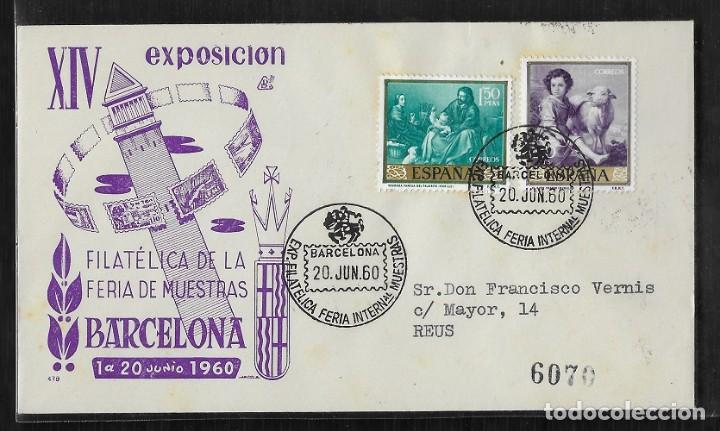 Sellos: 1960.- BARCELONA A REUS (TARRAGONA) - Foto 1
