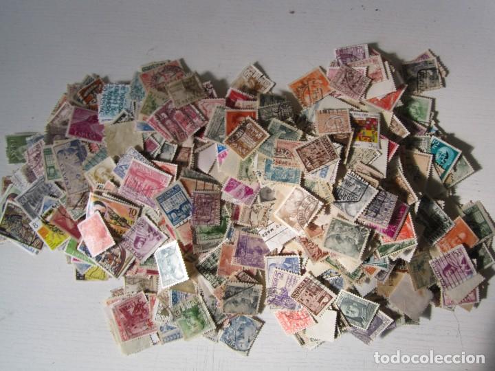 Sellos: LOTE DE 1500 SELLOS USADOS ESPA&Ntilde;A - Foto 1