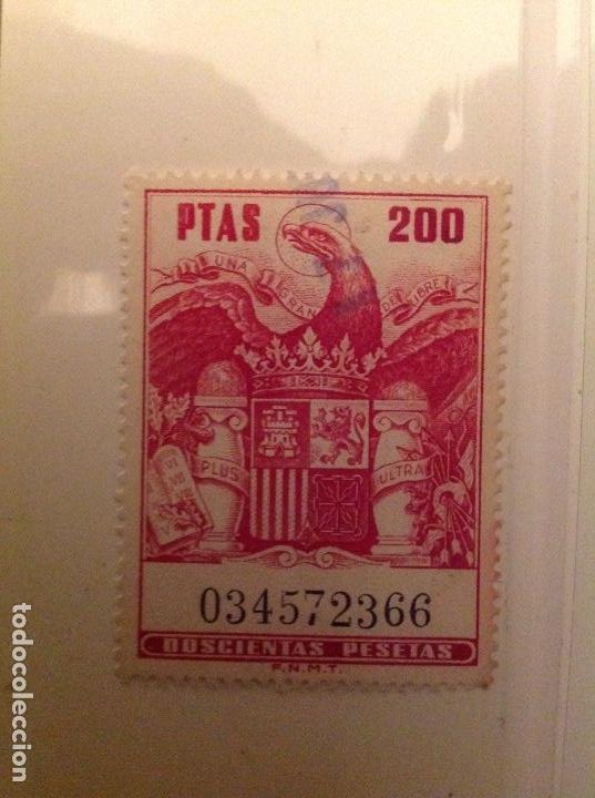 Sellos: Sello de p&oacute;liza ESPA&Ntilde;A - Foto 1