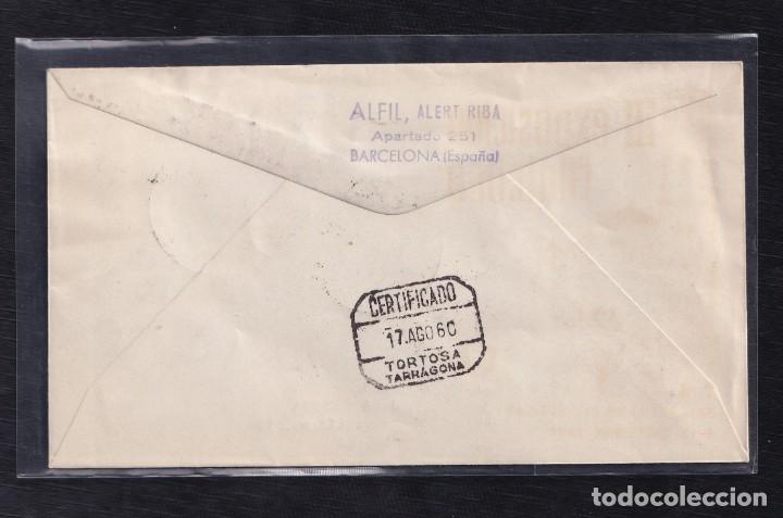 Sellos: 1960.- BARCELONA A TORTOSA (TARRAGONA) - Foto 2