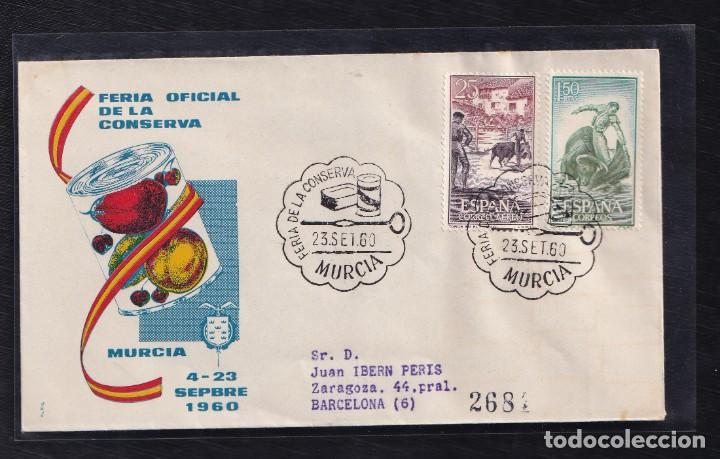 Sellos: 1960.- MURCIA A BARCELONA - Foto 1