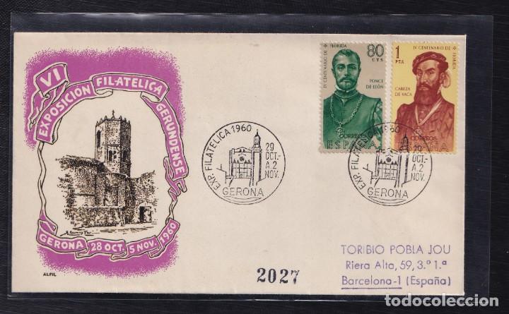 Sellos: 1960.- GERONA A BARCELONA - Foto 1