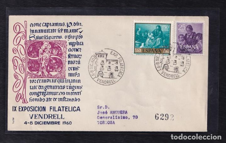 Sellos: 1960.- TORTOSA A VENDRELL - Foto 1