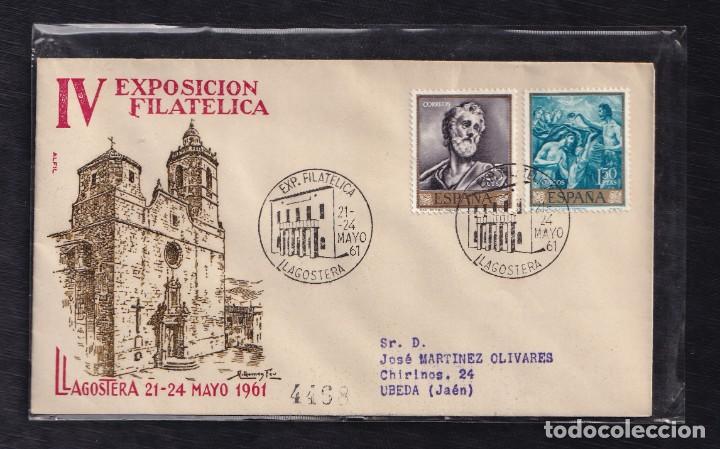 Sellos: 1961.- LLAGOSTERA (GERONA) A UBEDA (JAEN) - Foto 1
