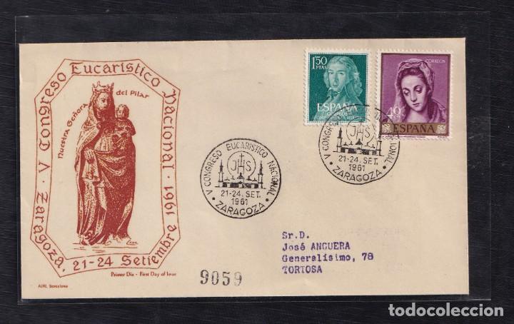Sellos: 1961.- ZARAGOZA A TORTOSA (TARRAGONA) - Foto 1