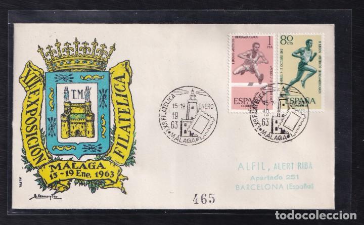 Sellos: 1963.- MALAGA A BARCELONA - Foto 1