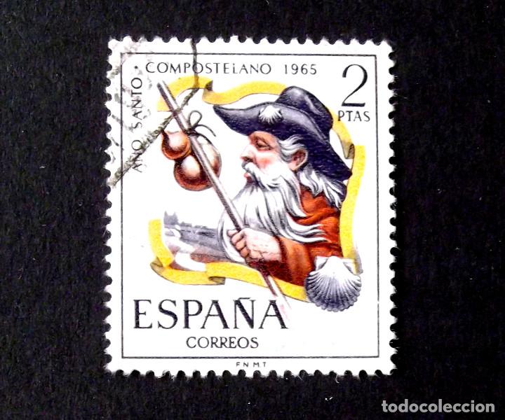 Sellos: 1673, USADO, FOTO EST&Aacute;NDAR. COMPOSTELANO. - Foto 1
