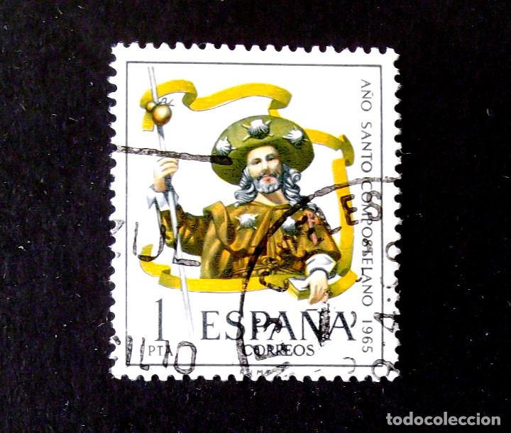 Sellos: 1672, USADO. COMPOSTELANO. - Foto 1