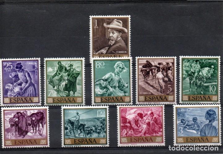 Sellos: ESPA&Ntilde;A. PINTORES. JOAQUIN SOROLLA. - Foto 1