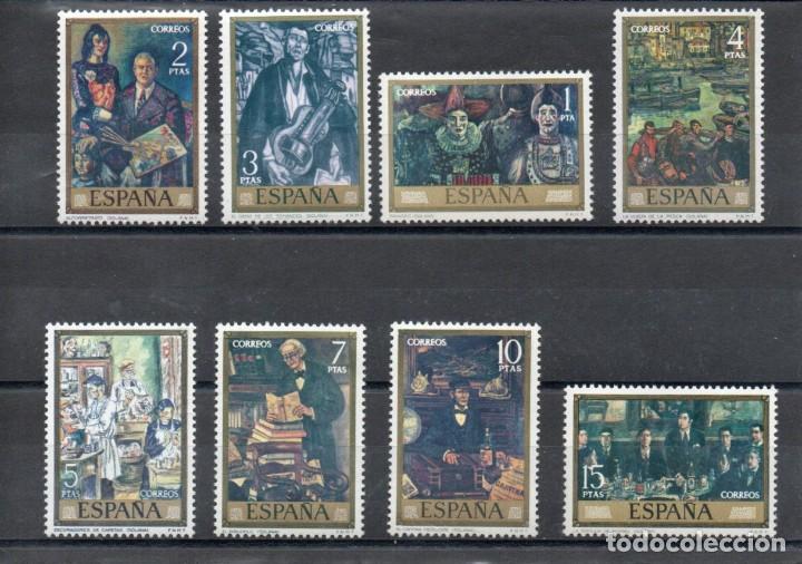 Sellos: ESPA&Ntilde;A. PINTORES. SOLANA. - Foto 1