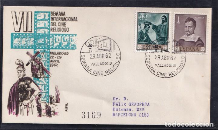 Sellos: 1962.- VALLADOLID A BARCELONA - Foto 1