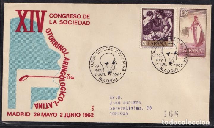 Sellos: 1962.- MADRID A TORTOSA (TARRAGONA) - Foto 1