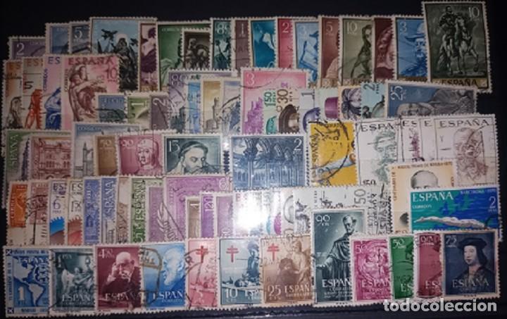 Sellos: Espa&ntilde;a. Dos fichas conteniendo 168 usados del Segundo Centenario - Foto 1