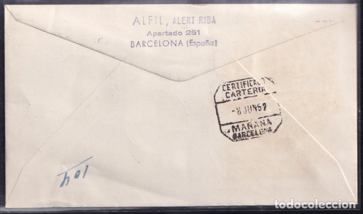 Sellos: 1962.- ANDRAITX (MALLORCA) A BARCELONA - Foto 2