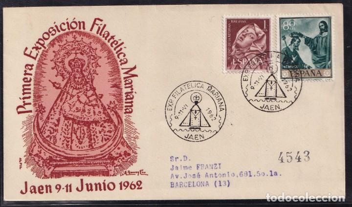 Sellos: 1962.- JAEN A BARCELONA - Foto 1