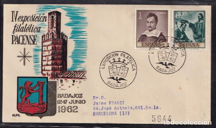 Sellos: 1962.- BADAJOZ A BARCELONA - Foto 1