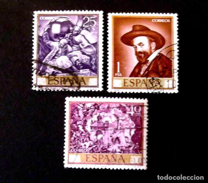 Sellos: 1710 1711 Y 1714, USADOS. SERT. - Foto 1