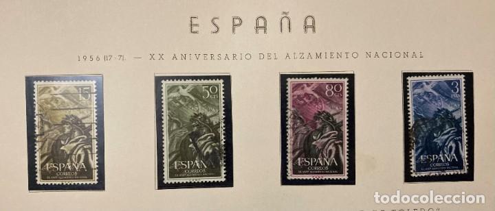 Timbres: 17 DE JULIO XX ANIVERSARIO DEL ALZAMIENTO NACIONAL SIN MARCA FIJA SELLO EDIFIL 1187-1190