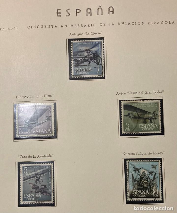 Timbres: L ANIVERSARIO DE LA AVIACI&Oacute;N ESPA&Ntilde;OLA. 1961 EDIFIL 1401 AL 1405