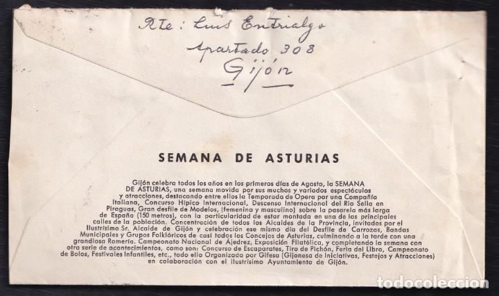 Sellos: 1962.- GIJON A BARCELONA - Foto 2