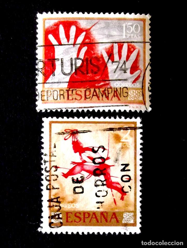 Sellos: 1783 Y 1784, USADOS. PINTOR. - Foto 1