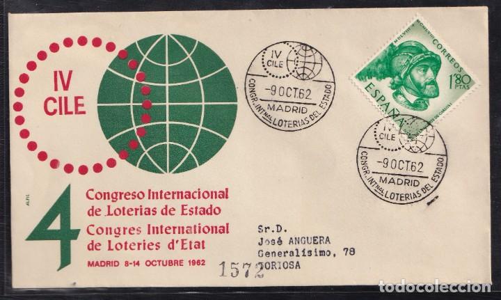 Sellos: 1962.- MADRID A TORTOSA (TARRAGONA) - Foto 1