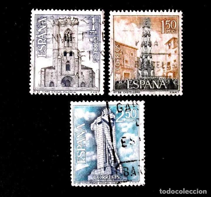 Sellos: 1803 1804 Y 1805, USADOS. TUR&Iacute;STICA. - Foto 1