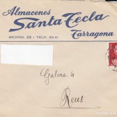 Sellos: CARTA DE ALMACENES SANTA TECLA EN TARRAGONA - 1961