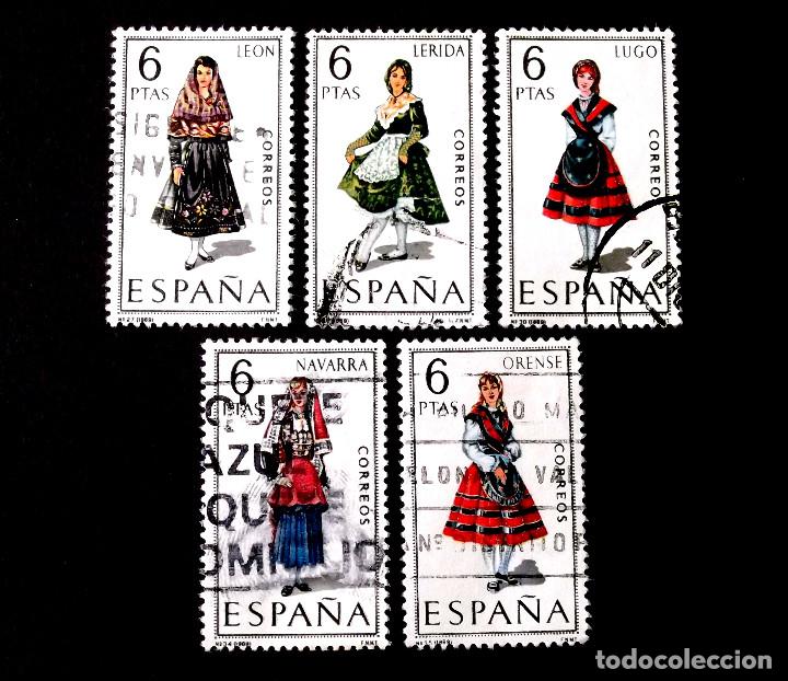 Sellos: 1900 1901 1903 1907 Y 1908, USADOS. TRAJES. - Foto 1