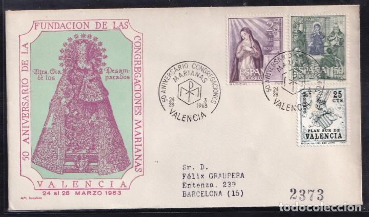 Sellos: 1963.- VALENCIA A BARCELONA - Foto 1