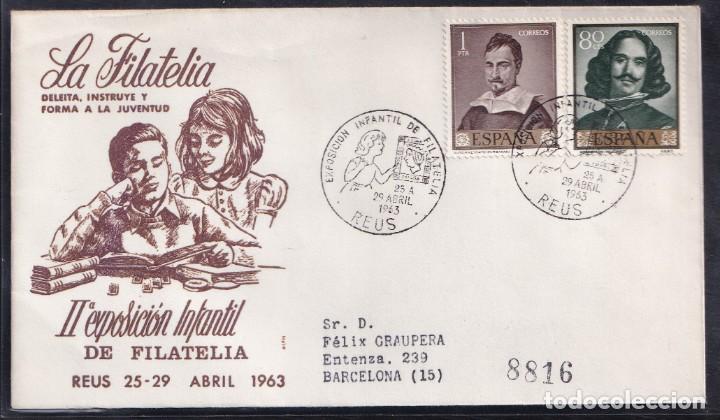 Sellos: 1963.- REUS (TARRAGONA) A BARCELONA - Foto 1